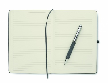 Logo trade ärikingituse pilt: Taaskasutatud nahast märkmikukomplekt